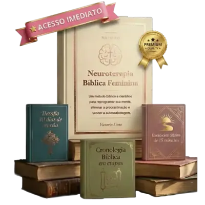 Mockup do produto Neuroterapia Bíblica Feminina